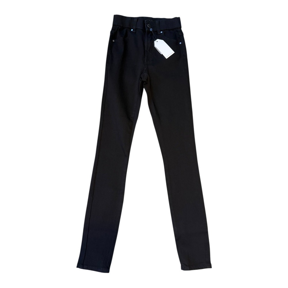 Universal Standard Riviera High Rise‎ Skinny Jeans Black Size 00 NWT
